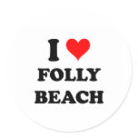 I Love Folly Beach South Carolina