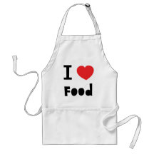 I love food apron