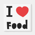 I love food fridge magnets