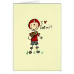 I Love Football Card