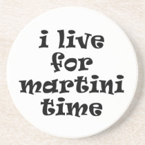 I love for Martini Time Coaster coasters