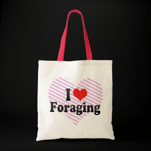 I Love Foraging Canvas Bag