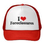 I Love Foreclosures Mesh Hats