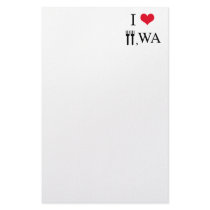 I Love Forks, WA stationery by 808Twilighter I Love Forks, WA stationery