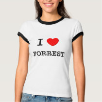 I Love Forrest t-shirts
