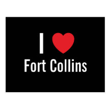 I love Fort Collins Postcard