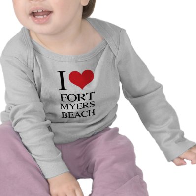 I Love Fort Myers Beach Shirt