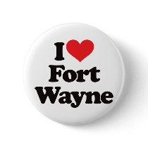 I Love Fort Wayne buttons by visualnewbie I Love Fort Wayne buttons