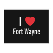 I love Fort Wayne postcards