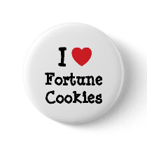 I love Fortune Cookies heart T-Shirt buttons by funnycustomtshirts I love Fortune Cookies heart T-Shirt buttons