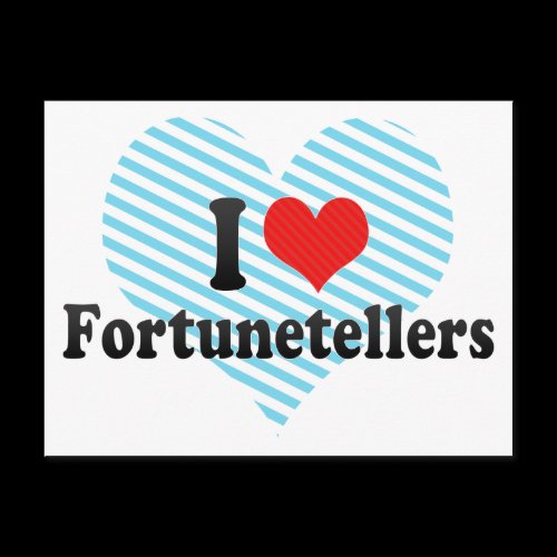 I Love Fortunetellers Post Cards