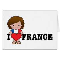 I Love France cards