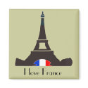 I love France Magnet