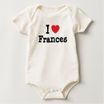 I love Frances heart T-Shirt