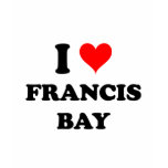 I Love Francis Bay Virgin Islands t-shirts