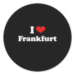 I LOVE FRANKFURT STICKER