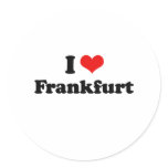 I LOVE FRANKFURT STICKERS