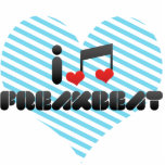 I Love Freakbeat Acrylic Cut Out