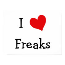 I Love Freaks posters