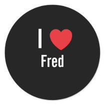 I love Fred stickers