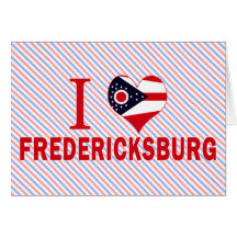 I love Fredericksburg, Ohio Greeting Card