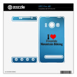 I love Freeride Mountain Biking Decals For HTC Evo 4G