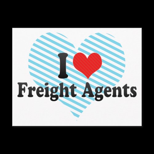 I Love Freight Agents Postcards