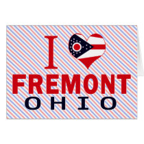 I love Fremont, Ohio Cards
