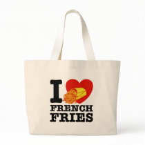 I Love French Fries bags