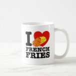 I Love French Fries Coffee Mugs