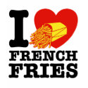 I Love French Fries t-shirts by magarmor I Love French Fries t-shirts