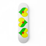 I Love French Guiana Skate Decks