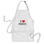 I Love Freud aprons