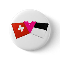 I Love Fribourg buttons by Vexillophile I Love Fribourg buttons