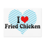 I Love Fried Chicken postcards