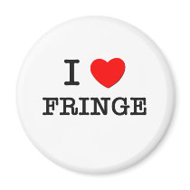 I Love Fringe Fridge Magnet