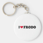 I LOVE FRODO KEY CHAIN