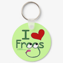 I love FROGS keychains