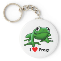 I love Frogs Key Chains