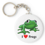 I love Frogs Key Chains