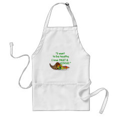I LOVE FRUIT & VEGGIE apron