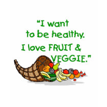 I LOVE FRUIT & VEGGIE t-shirts by fruitandveggie I LOVE FRUIT & VEGGIE t-shirts