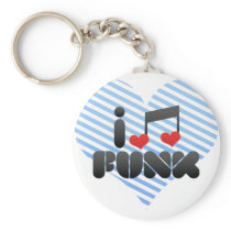 I Love Funk Keychains