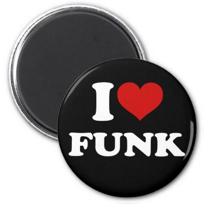 I Love Funk magnets