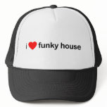 I Love Funky House hats