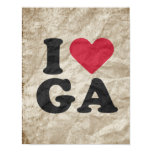 I LOVE GA posters