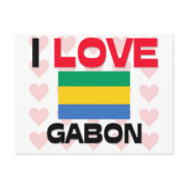 I Love Gabon postcards