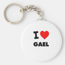 I love Gael Keychain