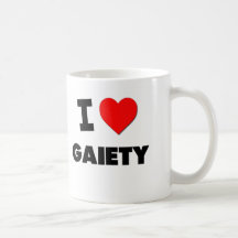 I Love Gaiety Coffee Mug