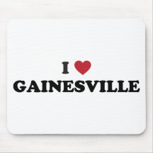 I Love Gainesville Florida Mousepads